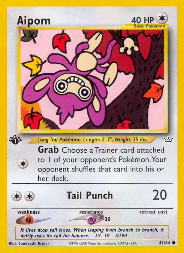 41/64 Aipom N3 Common