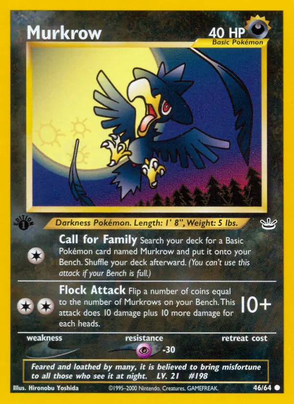 46/64 Murkrow N3 Common