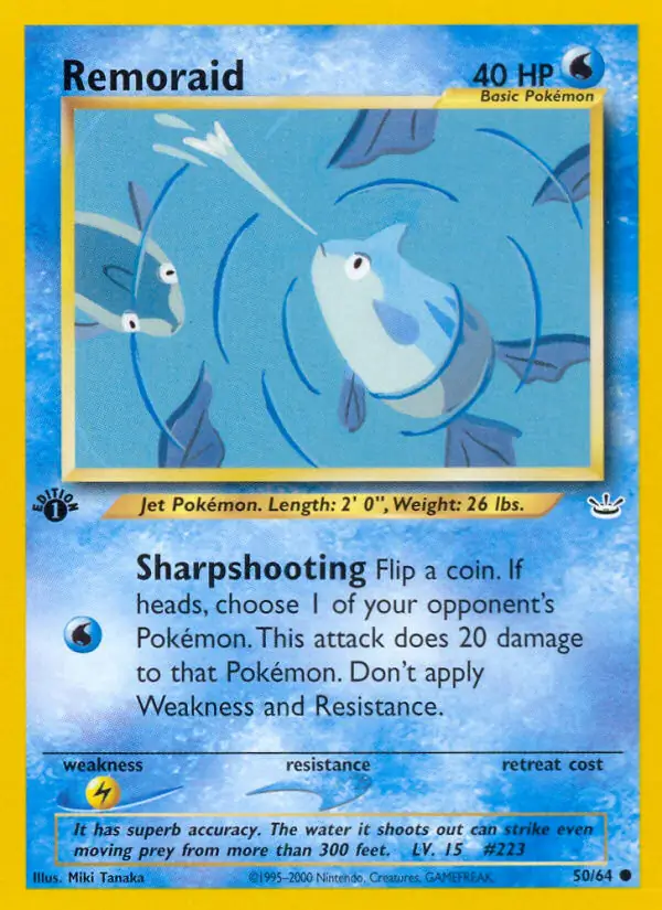50/64 Remoraid N3 Common