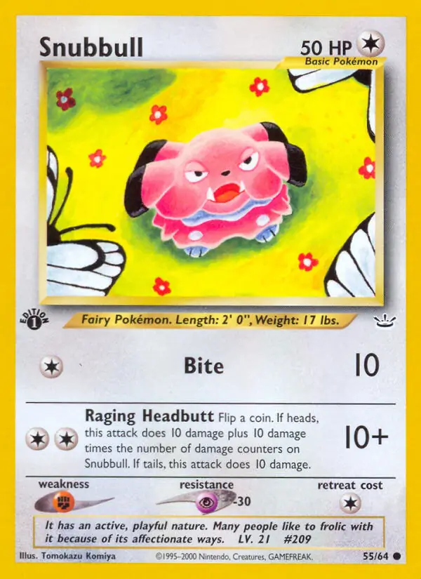 55/64 Snubbull N3 Common