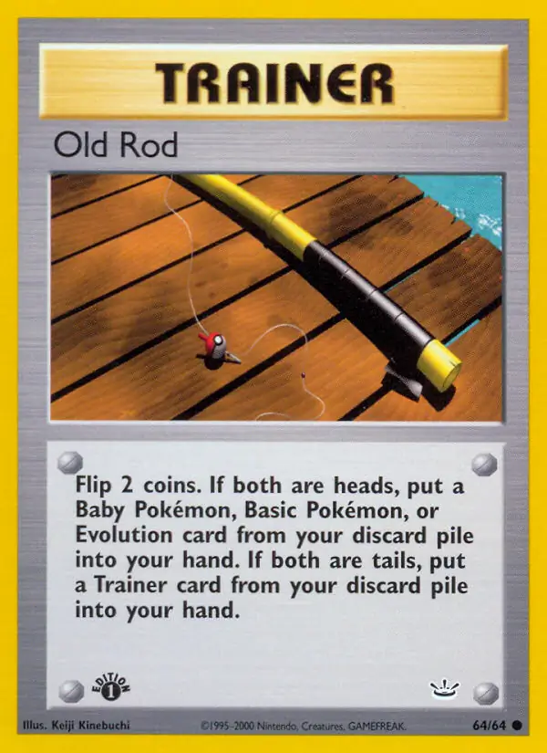64/64 Old Rod N3 Common