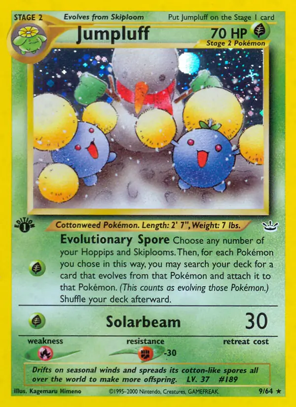9/64 Jumpluff N3 Rare Holo