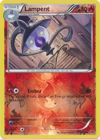 19/99 Lampent NXD Uncommon Reverse Holo