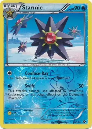 24/99 Starmie NXD Uncommon Reverse Holo