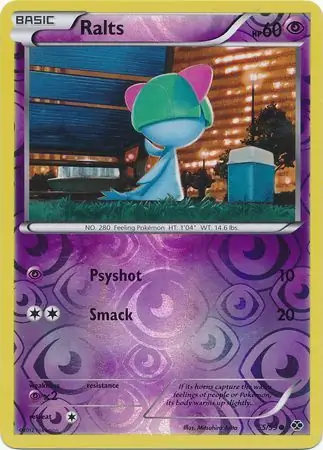 55/99 Ralts NXD Common Reverse Holo
