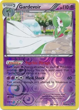 57/99 Gardevoir NXD Rare Holo Reverse Holo