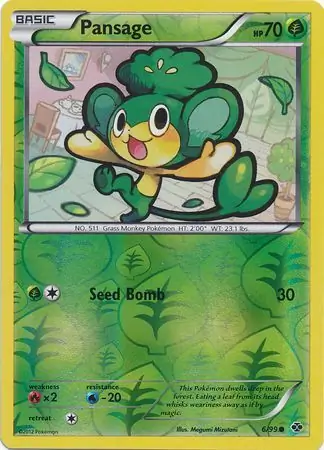 6/99 Pansage NXD Common Reverse Holo