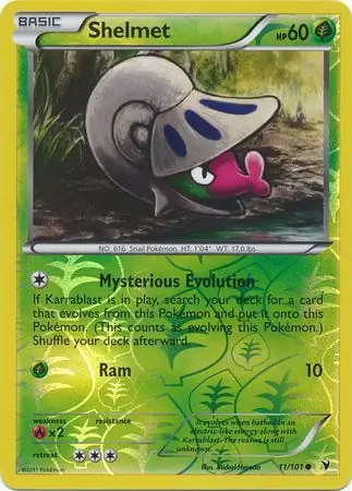 11/101 Shelmet NVI Common Reverse Holo