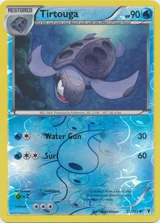 25/101 Tirtouga NVI Uncommon Reverse Holo