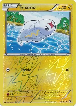 39/101 Tynamo NVI Common Reverse Holo