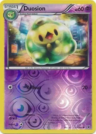 51/101 Duosion NVI Uncommon Reverse Holo