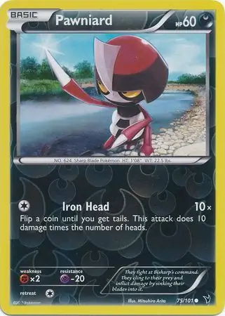 75/101 Pawniard NVI Common Reverse Holo