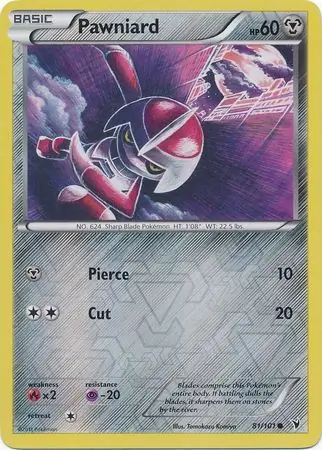 81/101 Pawniard NVI Common Reverse Holo