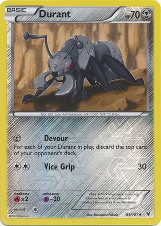 83/101 Durant NVI Uncommon Reverse Holo