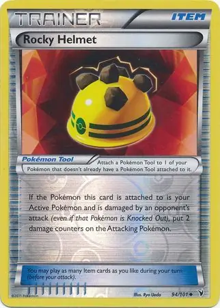 94/101 Rocky Helmet NVI Uncommon Reverse Holo
