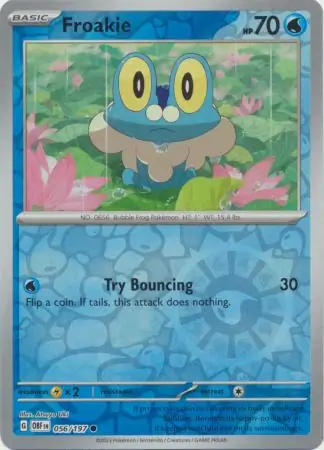 056/197 Froakie OBF Common Reverse Holo