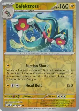 069/197 Eelektross OBF Uncommon Reverse Holo