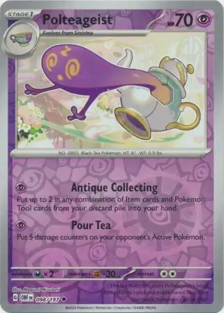 098/197 Polteageist OBF Uncommon Reverse Holo