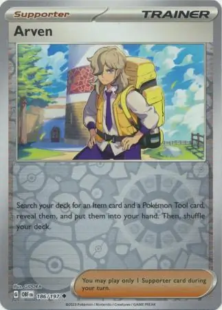 186/197 Arven OBF Uncommon Reverse Holo