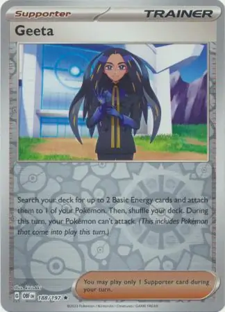 188/197 Geeta OBF Rare Reverse Holo