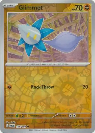 Glimmet Paldea Evolved 125/193 Common Reverse Holo