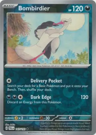 147/193 Bombirdier PAL Uncommon Reverse Holo