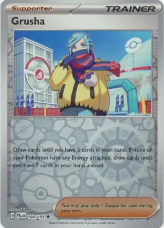 184/193 Grusha PAL Uncommon Reverse Holo