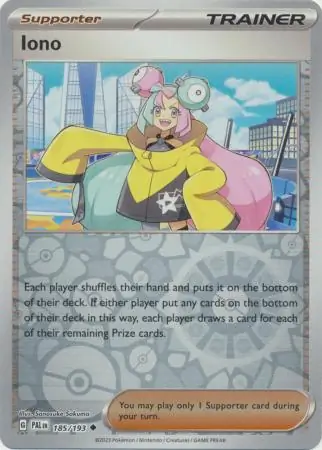 185/193 Iono PAL Uncommon Reverse Holo