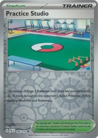 Practice Studio Paldea Evolved 186/193 Uncommon Reverse Holo