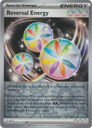 Reversal Energy Paldea Evolved 192/193 Uncommon Reverse Holo