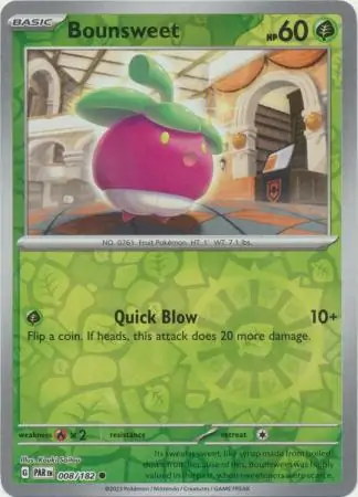 008/182 Bounsweet PAR Common Reverse Holo