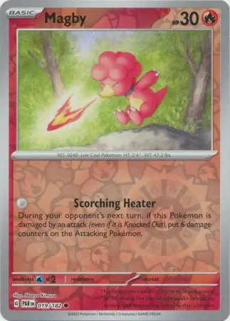 019/182 Magby PAR Common Reverse Holo