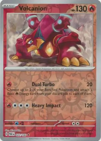 022/182 Volcanion PAR Rare Reverse Holo