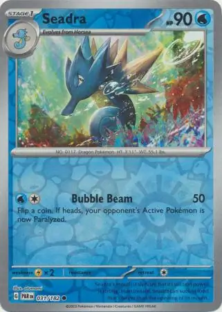 Seadra Paradox Rift 031/182 Common Reverse Holo