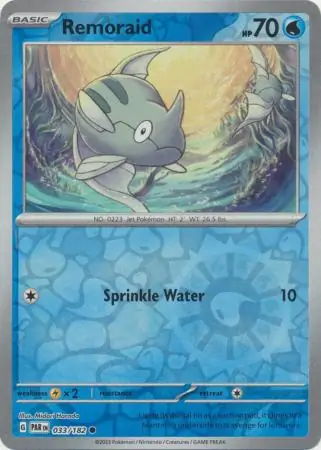Remoraid Paradox Rift 033/182 Common Reverse Holo