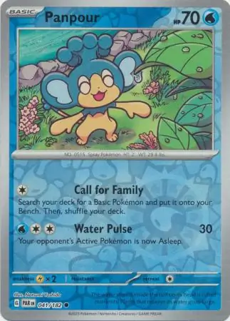 041/182 Panpour PAR Common Reverse Holo