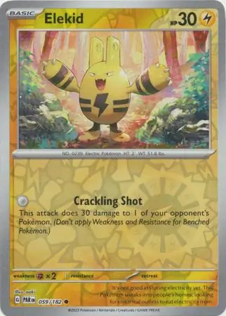 059/182 Elekid PAR Common Reverse Holo