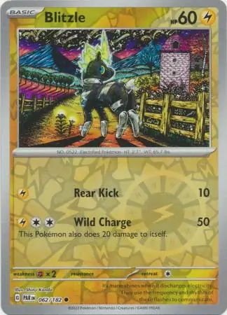Blitzle Paradox Rift 062/182 Common Reverse Holo