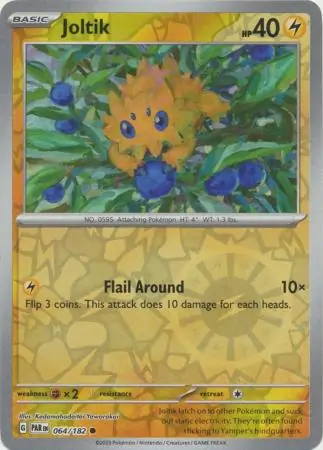 064/182 Joltik PAR Common Reverse Holo