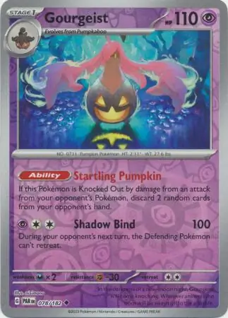 078/182 Gourgeist PAR Uncommon Reverse Holo