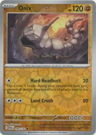 090/182 Onix PAR Common Reverse Holo
