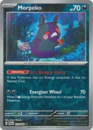 Morpeko Paradox Rift 121/182 Rare Reverse Holo