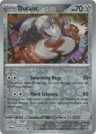 Durant Paradox Rift 129/182 Uncommon Reverse Holo