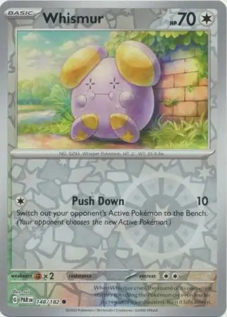 148/182 Whismur PAR Common Reverse Holo