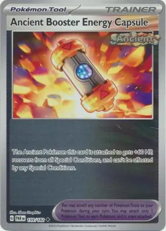 159/182 Ancient Booster Energy Capsule PAR Uncommon Reverse Holo