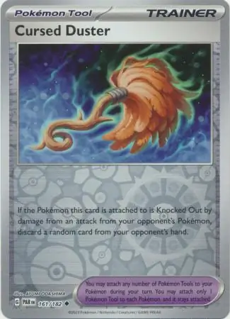 161/182 Cursed Duster PAR Uncommon Reverse Holo