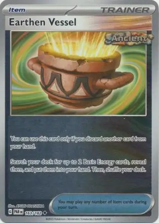 163/182 Earthen Vessel PAR Uncommon Reverse Holo