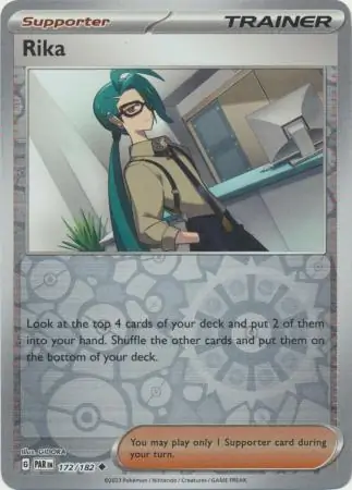 Rika Paradox Rift 172/182 Uncommon Reverse Holo