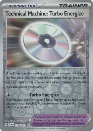 Technical Machine: Turbo Energize Paradox Rift 179/182 Uncommon Reverse Holo