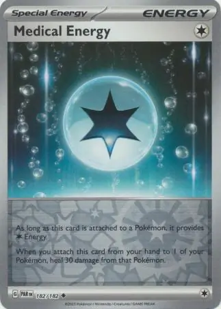 182/182 Medical Energy PAR Uncommon Reverse Holo